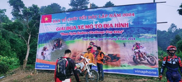 Giải đua Giải đua xe Mô tô địa hình “Than Uyen Enduro Challenge Cup 2024”