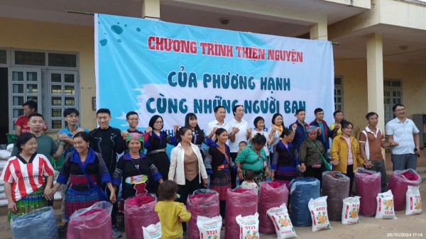 Chương trình thiện nguyện tại xã Khoen On năm 2024