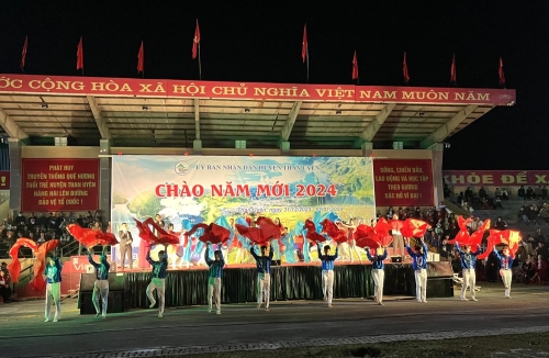 Chương trình nghệ thuật chào năm mới 2024